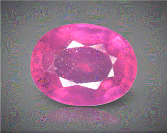Natural Ruby Certified  4.12CTS-17669